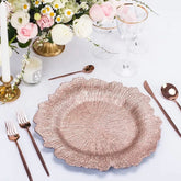 Glass Charger Plats size 33 cm